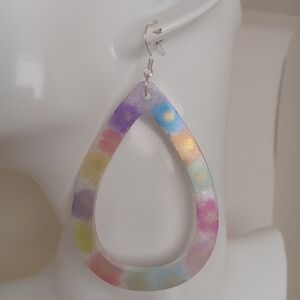 Colorful Teardrop Earrings
